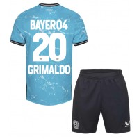 Bayer Leverkusen Alejandro Grimaldo #20 Rezervni Dres za djecu 2023-24 Kratak Rukav (+ Kratke hlače)